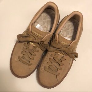 PUMA Suede Platforms